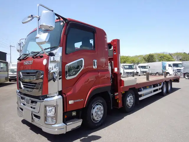 いすゞ ギガ 大型 車両重機運搬 ラジコン ウインチ の中古トラック【車両No.163471】