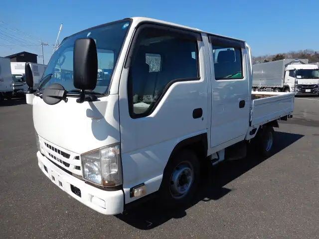 いすゞ エルフ 小型 平ボディ Wキャブ 床鉄板 の中古トラック【車両No.146964】