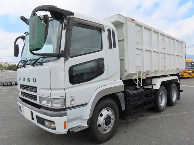 三菱 スーパーグレート 大型 ダンプ 土砂禁 ベッド の中古トラック【車両No.162623】