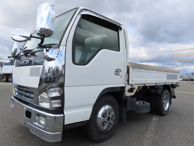いすゞ エルフ 小型 平ボディ 床鉄板 PB-NKR81A の中古トラック【車両No.162340】