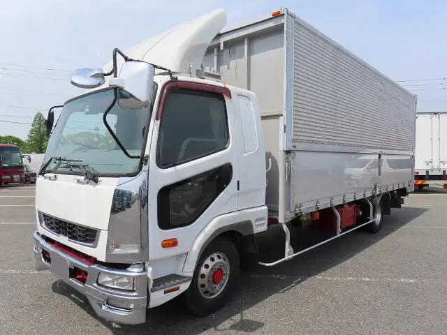 三菱 ファイター 中型/増トン ウイング パワーゲート エアサス の中古トラック【車両No.163952】