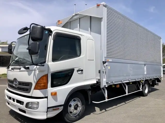 日野 レンジャー 中型/増トン ウイング パワーゲート ベッド の中古トラック【車両No.164177】