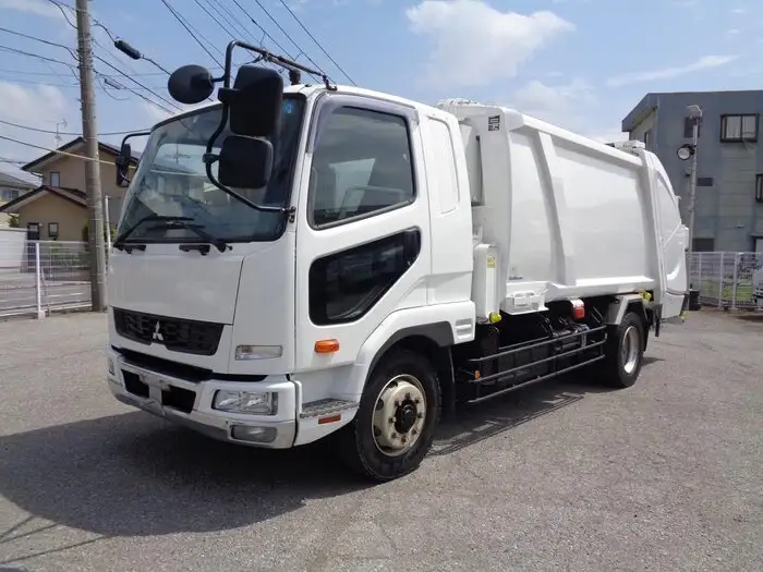 三菱 ファイター 中型/増トン パッカー車 プレス式 ベッド の中古トラック【車両No.164343】