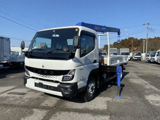 三菱 キャンター 小型 クレーン付 4段 ラジコン の中古トラック【車両No.164366】