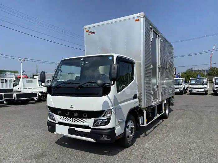三菱 キャンター 小型 アルミバン パワーゲート サイドドア の中古トラック【車両No.164370】