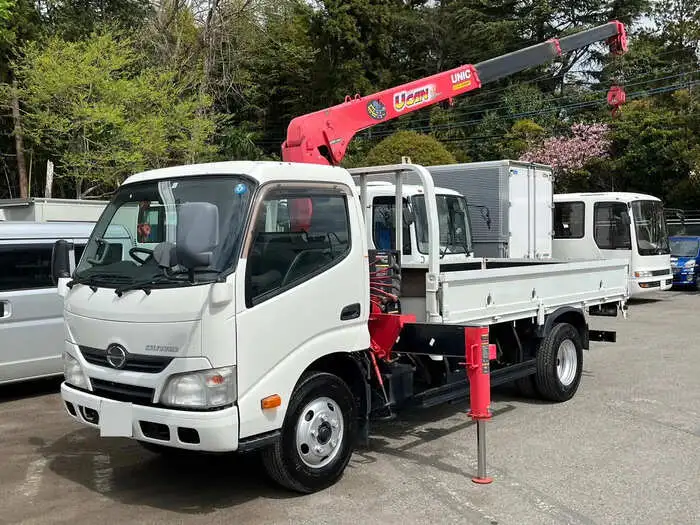 日野 デュトロ 小型 クレーン付 3段 ラジコン の中古トラック【車両No.164446】