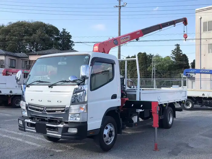 三菱 キャンター 小型 クレーン付 4段 ラジコン の中古トラック【車両No.164447】
