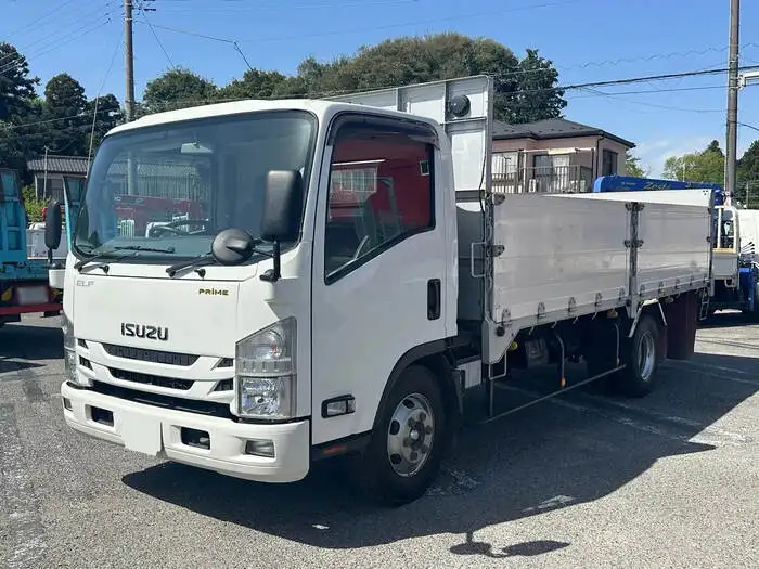いすゞ エルフ 小型 平ボディ アルミブロック カスタム の中古トラック【車両No.164419】