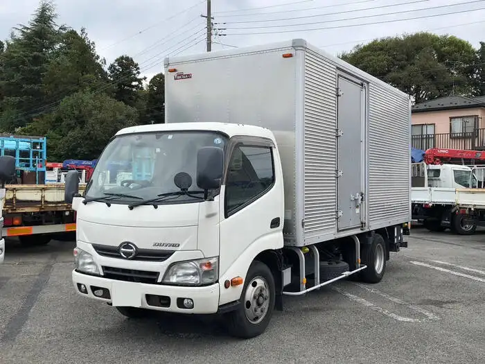 日野 デュトロ 小型 アルミバン パワーゲート サイドドア の中古トラック【車両No.164422】