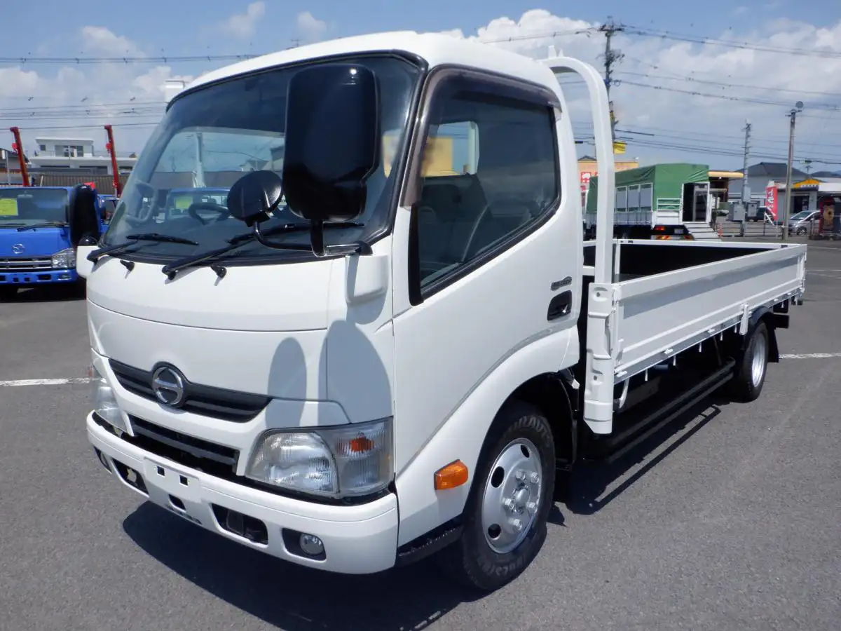 日野 デュトロ 小型 平ボディ 床鉄板 TKG-XZU655M の中古トラック【車両No.164532】