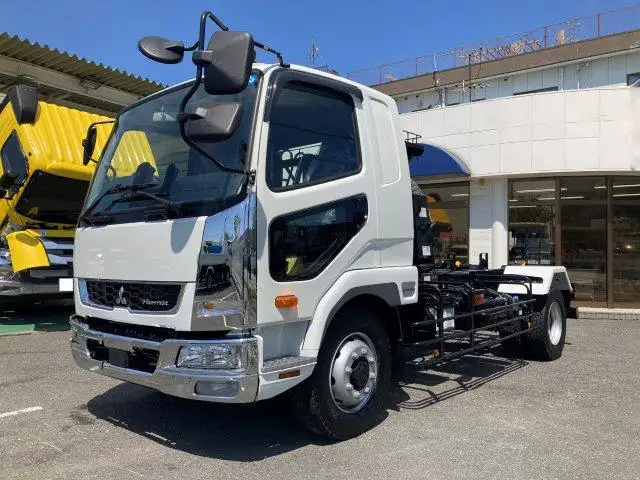 三菱 ファイター 中型/増トン アームロール ツインホイスト ベッド の中古トラック【車両No.164577】