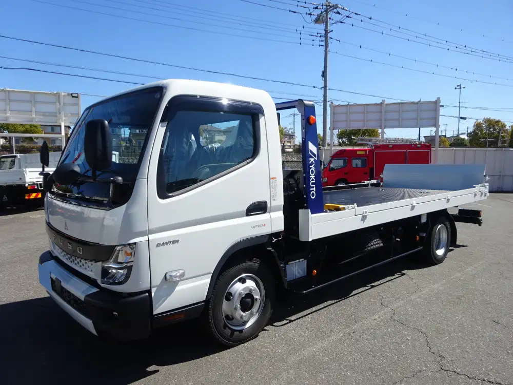 三菱 キャンター 小型 車両重機運搬 ラジコン ウインチ の中古トラック【車両No.164562】