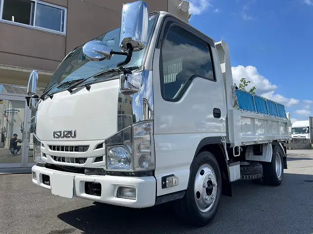 いすゞ エルフ 小型 ダンプ 強化 コボレーン の中古トラック【車両No.164500】