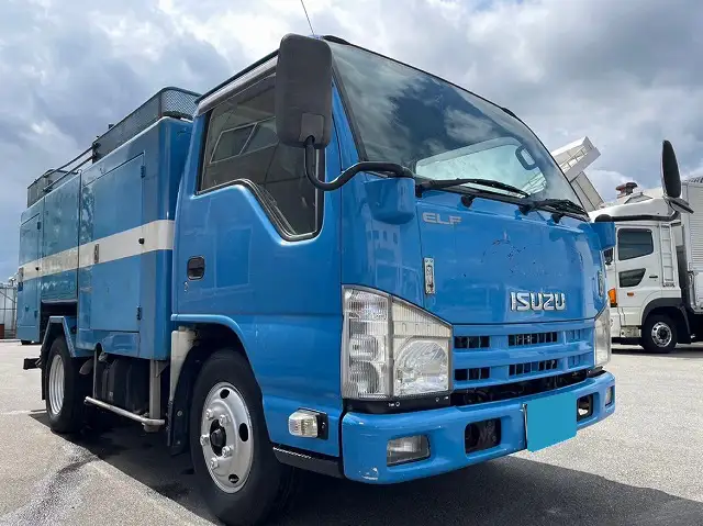 いすゞ エルフ 小型 タンク車 高圧洗浄車 TKG-NKR85AN の中古トラック【車両No.164621】
