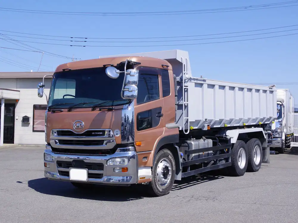 日産UD クオン 大型 ダンプ 土砂禁 コボレーン の中古トラック【車両No.164643】