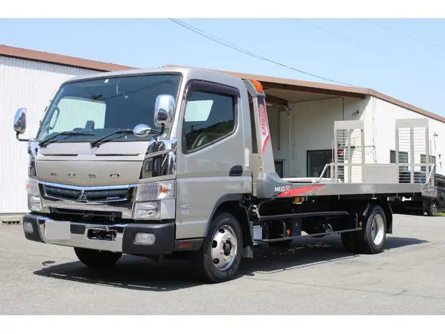 三菱 キャンター 小型 車両重機運搬 ラジコン ウインチ の中古トラック【車両No.164280】