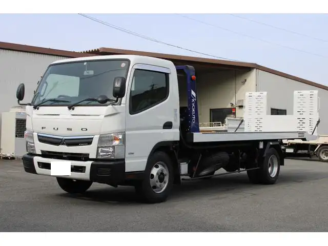 三菱 キャンター 小型 車両重機運搬 ラジコン ウインチ の中古トラック【車両No.164302】