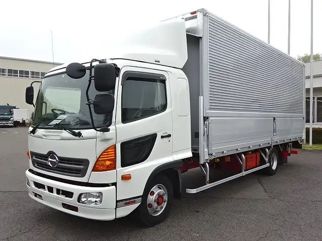 日野 レンジャー 中型/増トン ウイング パワーゲート ベッド の中古トラック【車両No.164530】