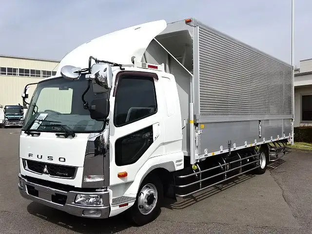 三菱 ファイター 中型/増トン ウイング エアサス ベッド の中古トラック【車両No.164525】