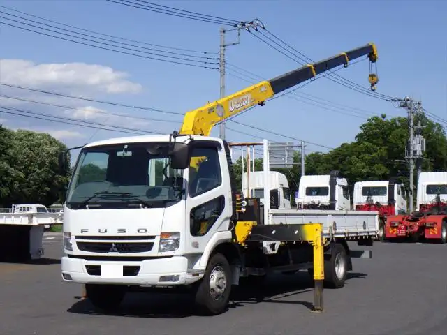 三菱 ファイター 中型/増トン クレーン付 4段 ラジコン の中古トラック【車両No.164888】