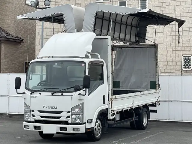 いすゞ エルフ 小型 ウイング 幌ウイング TPG-NLR85AR の中古トラック【車両No.164830】