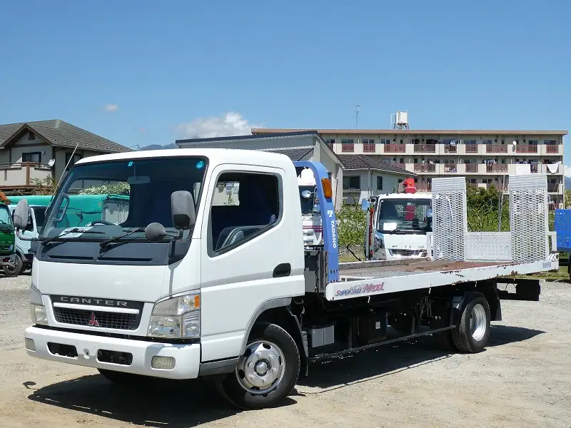 三菱 キャンター 中型/増トン 車両重機運搬 ラジコン ウインチ の中古トラック【車両No.164880】
