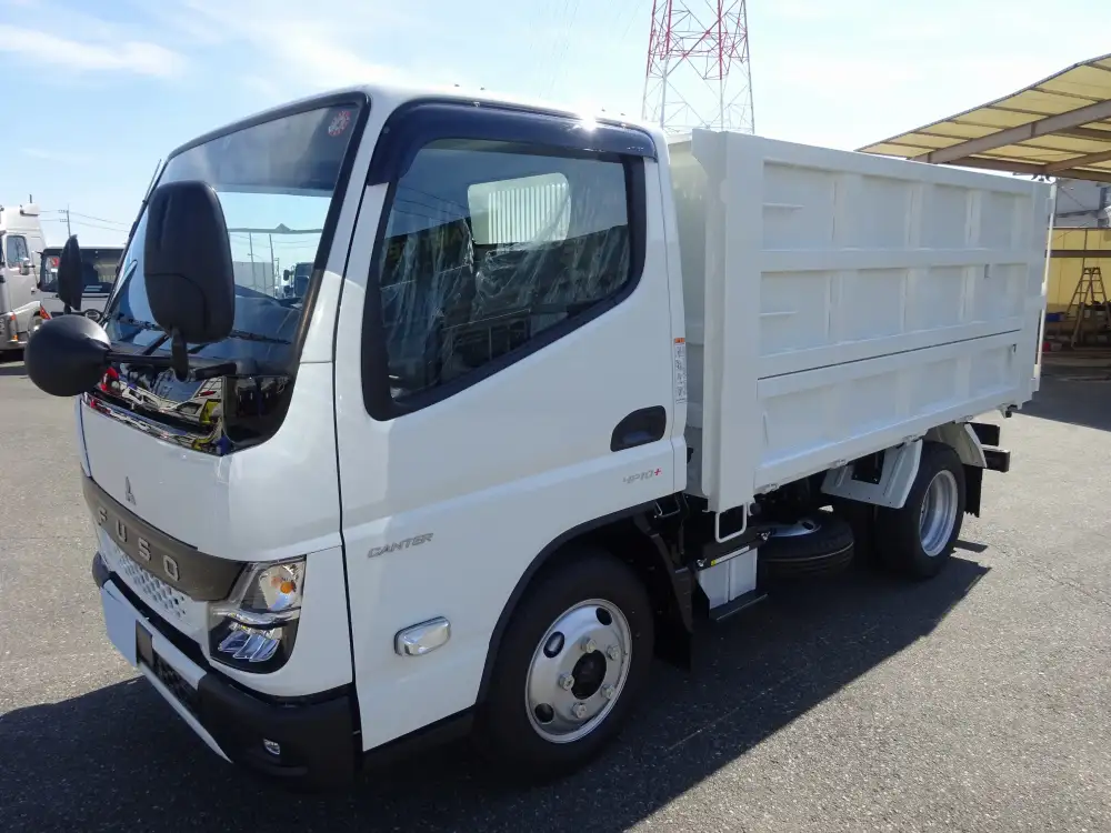 三菱 キャンター 小型 ダンプ 土砂禁 強化 の中古トラック【車両No.164854】