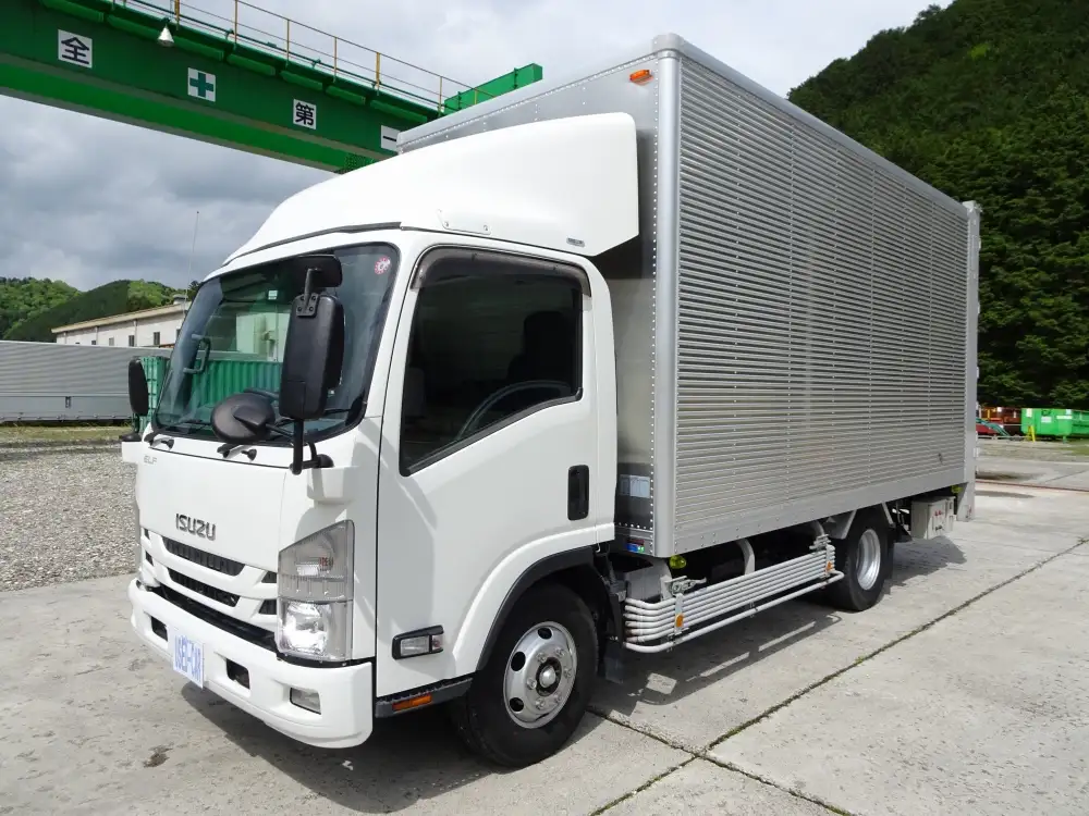 いすゞ エルフ 小型 アルミバン パワーゲート 2RG-NPR88AN の中古トラック【車両No.164865】