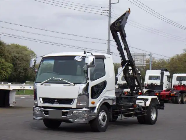 三菱 ファイター 中型/増トン アームロール ベッド QKG-FK62FZ の中古トラック【車両No.164941】