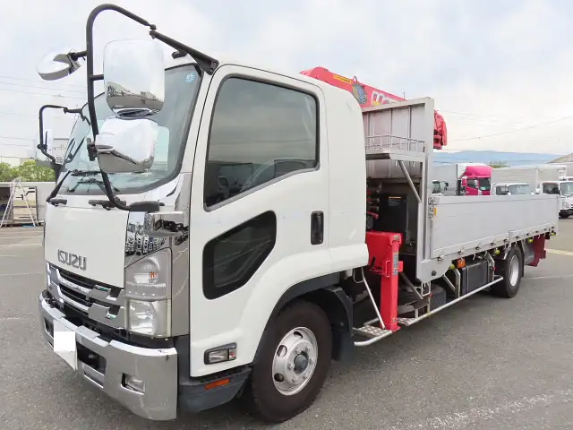 いすゞ フォワード 中型/増トン クレーン付 アルミブロック エアサス の中古トラック【車両No.164870】