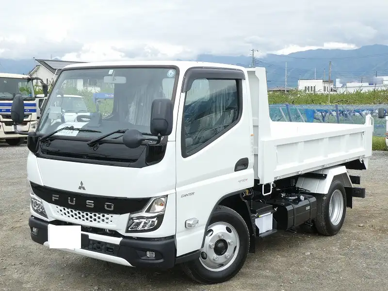 三菱 キャンター 小型 ダンプ ローダー 2RG-FBA60 の中古トラック【車両No.165038】