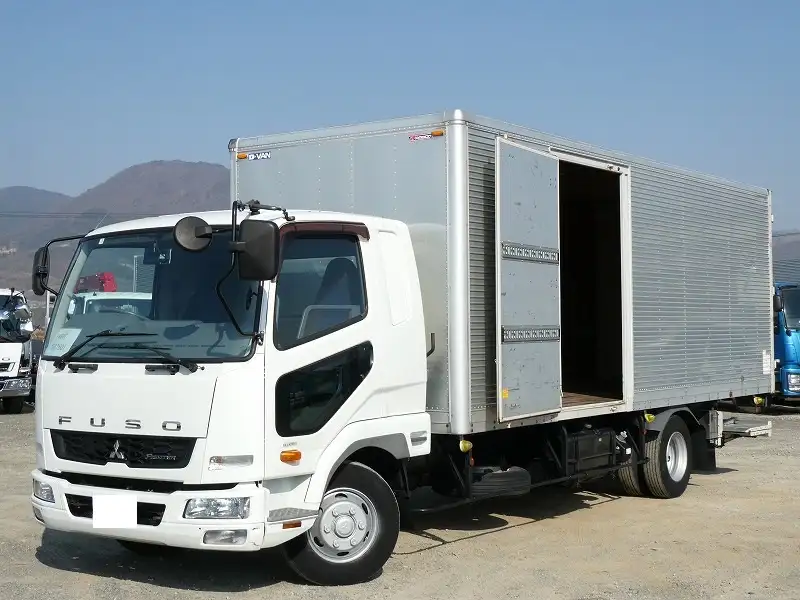 三菱 ファイター 中型/増トン アルミバン パワーゲート サイドドア の中古トラック【車両No.165045】