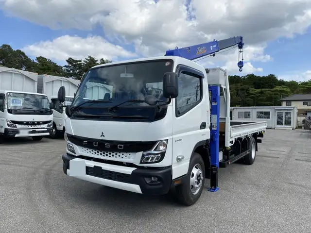 三菱 キャンター 小型 クレーン付 4段 ラジコン の中古トラック【車両No.164963】
