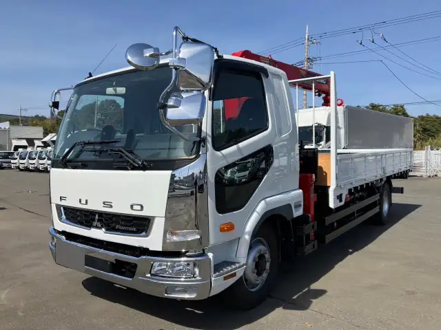 三菱 ファイター 中型/増トン クレーン付 4段 ラジコン の中古トラック【車両No.164998】