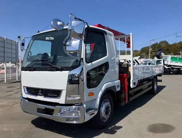 三菱 ファイター 中型/増トン クレーン付 4段 ラジコン の中古トラック【車両No.165001】
