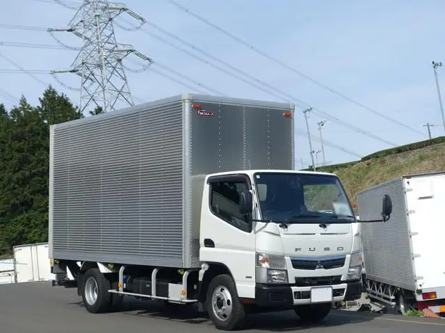 三菱 キャンター 小型 アルミバン パワーゲート サイドドア の中古トラック【車両No.165047】