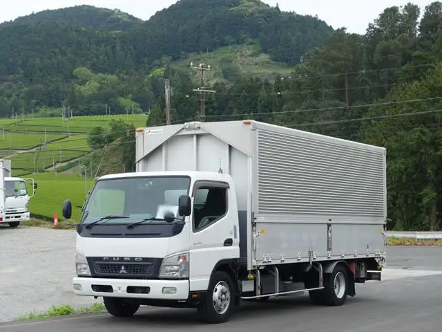 三菱 キャンター 小型 ウイング パワーゲート PDG-FE83DY の中古トラック【車両No.164972】