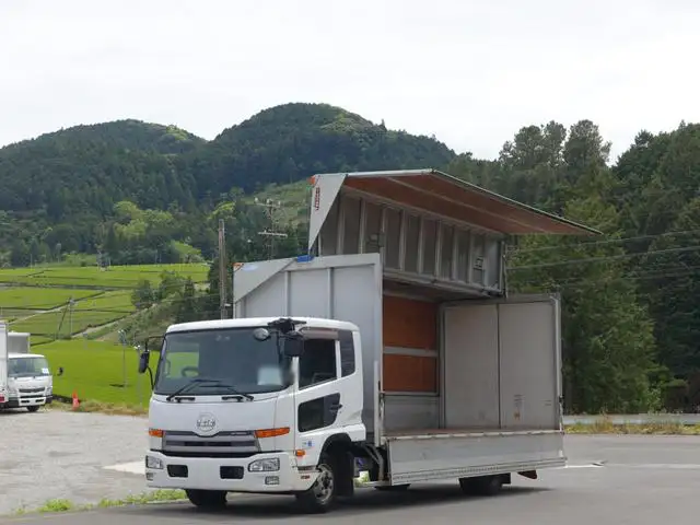 日産UD コンドル 中型/増トン ウイング 床鉄板 ベッド の中古トラック【車両No.165073】