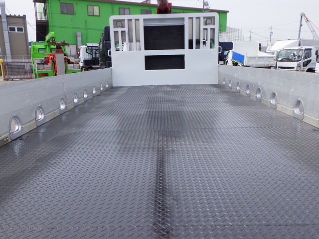 三菱 ファイター 中型/増トン クレーン付き(ユニック) 床鉄板 アルミブロック｜画像4