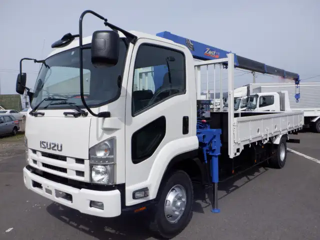 いすゞ フォワード 中型/増トン クレーン付 床鉄板 4段 の中古トラック【車両No.165168】