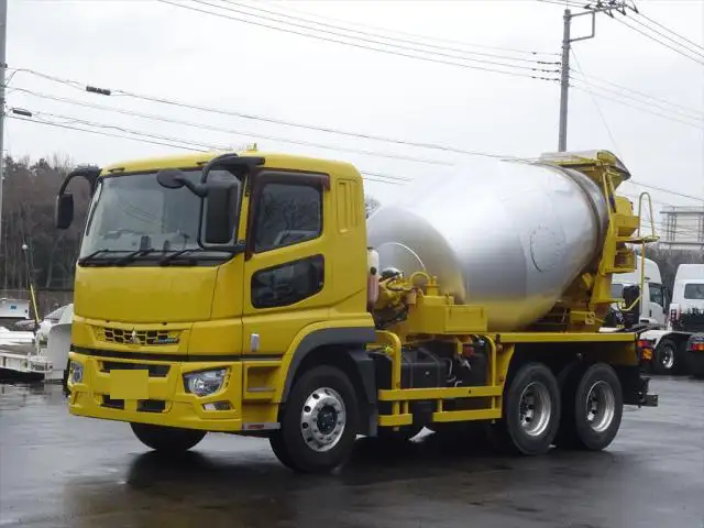 三菱 スーパーグレート 大型 ミキサー・ポンプ ベッド 2KG-FV70GX の中古トラック【車両No.165190】