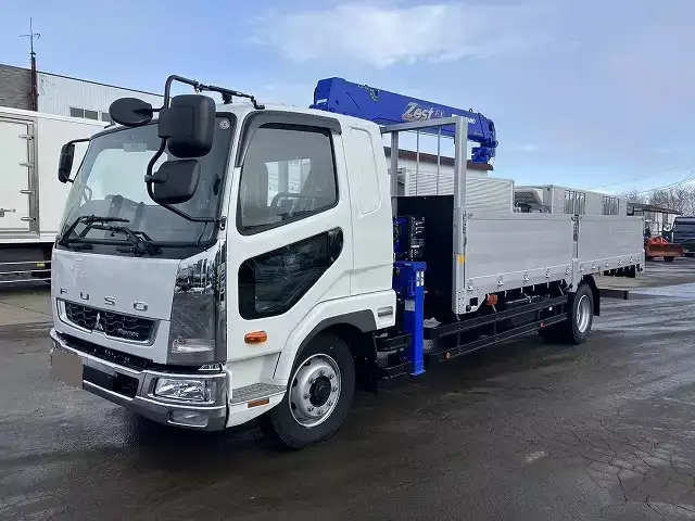 三菱 ファイター 中型/増トン クレーン付 アルミブロック 4段 の中古トラック【車両No.165197】