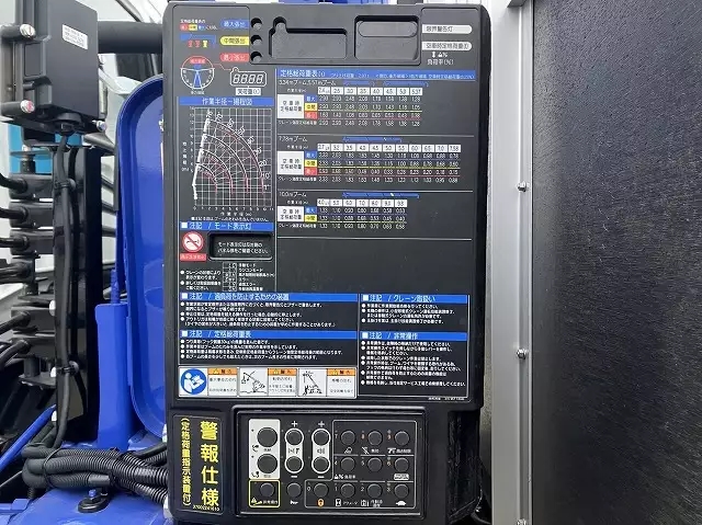 三菱 ファイター 中型/増トン 車両重機運搬 4段クレーン ラジコン｜画像7