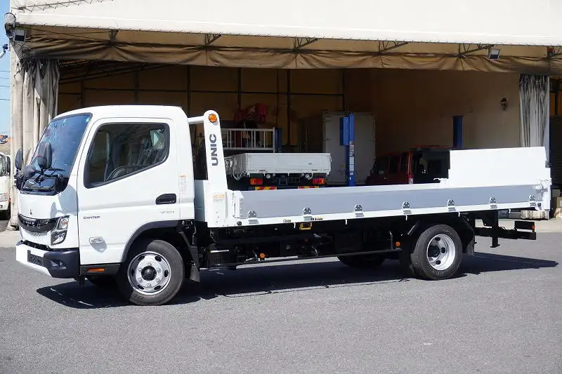 三菱 キャンター 小型 車両重機運搬 ラジコン フックイン の中古トラック【車両No.165218】