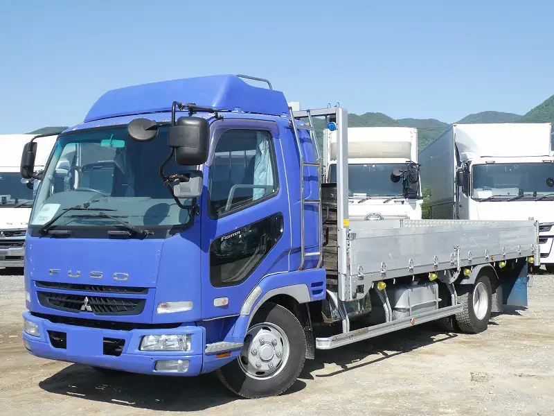 三菱 ファイター 中型/増トン 平ボディ アルミブロック エアサス の中古トラック【車両No.165267】