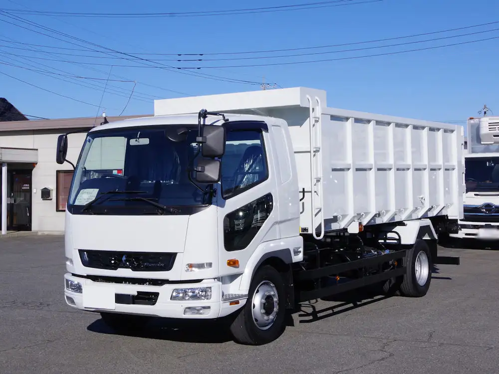 三菱 ファイター 中型/増トン ダンプ 土砂禁 ベッド の中古トラック【車両No.165238】