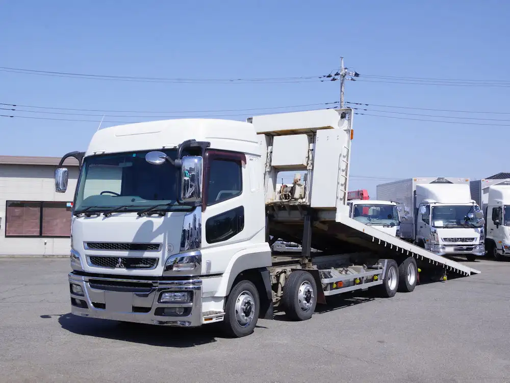 三菱 スーパーグレート 大型 車両重機運搬 ハイルーフ ラジコン の中古トラック【車両No.164949】