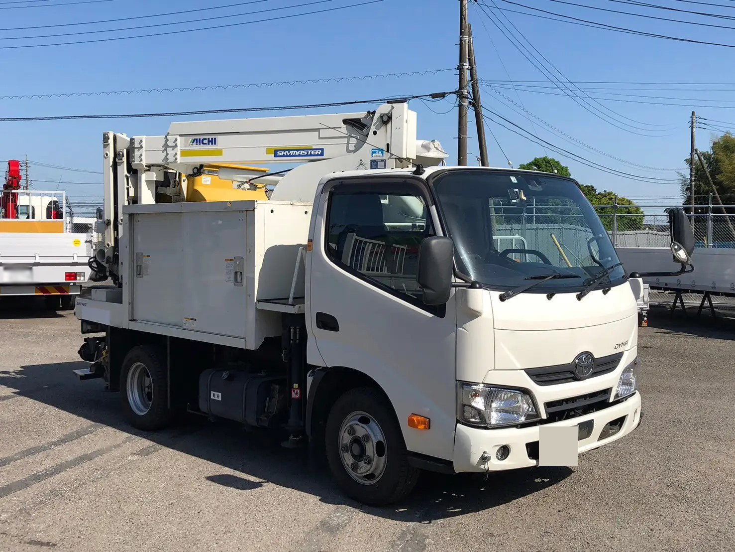 トヨタ ダイナ 小型 高所・建柱車 高所作業車 電工仕様｜画像2