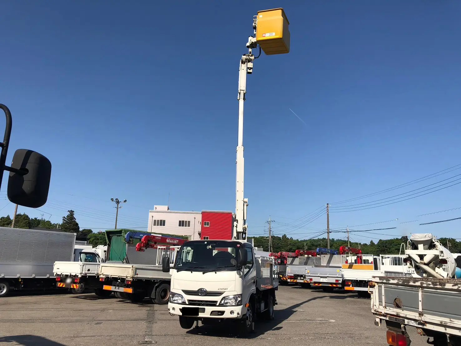 トヨタ ダイナ 小型 高所・建柱車 高所作業車 電工仕様｜画像10