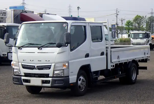 三菱 キャンター 小型 平ボディ Wキャブ TPG-FEA20 の中古トラック【車両No.165412】